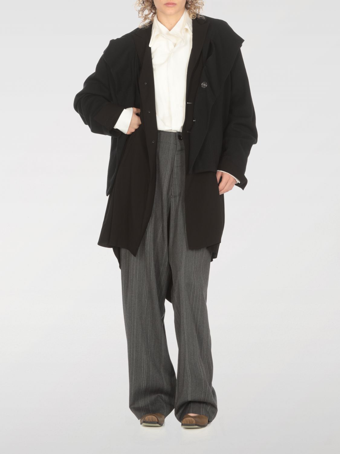 Giglio Cappotto Y's in misto viscosa e seta Offerta speciale