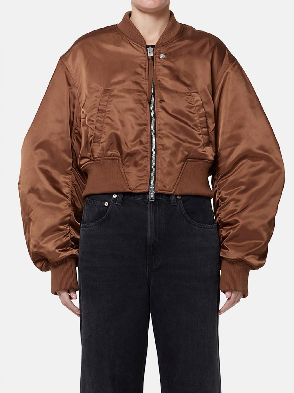 Giglio Bomber Agolde in nylon Flash Sale
